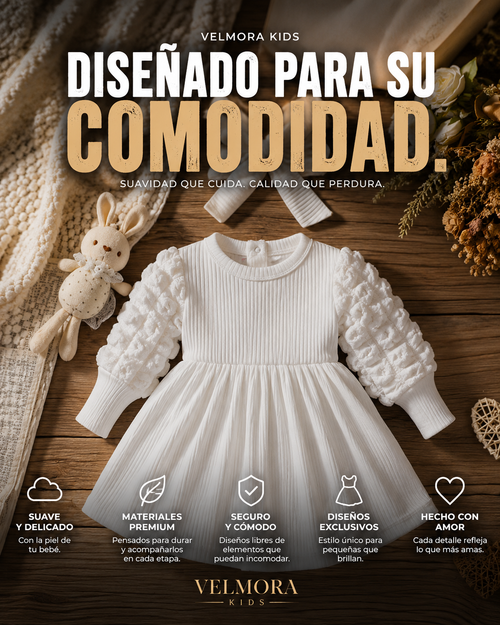Vestido Pure White ✨