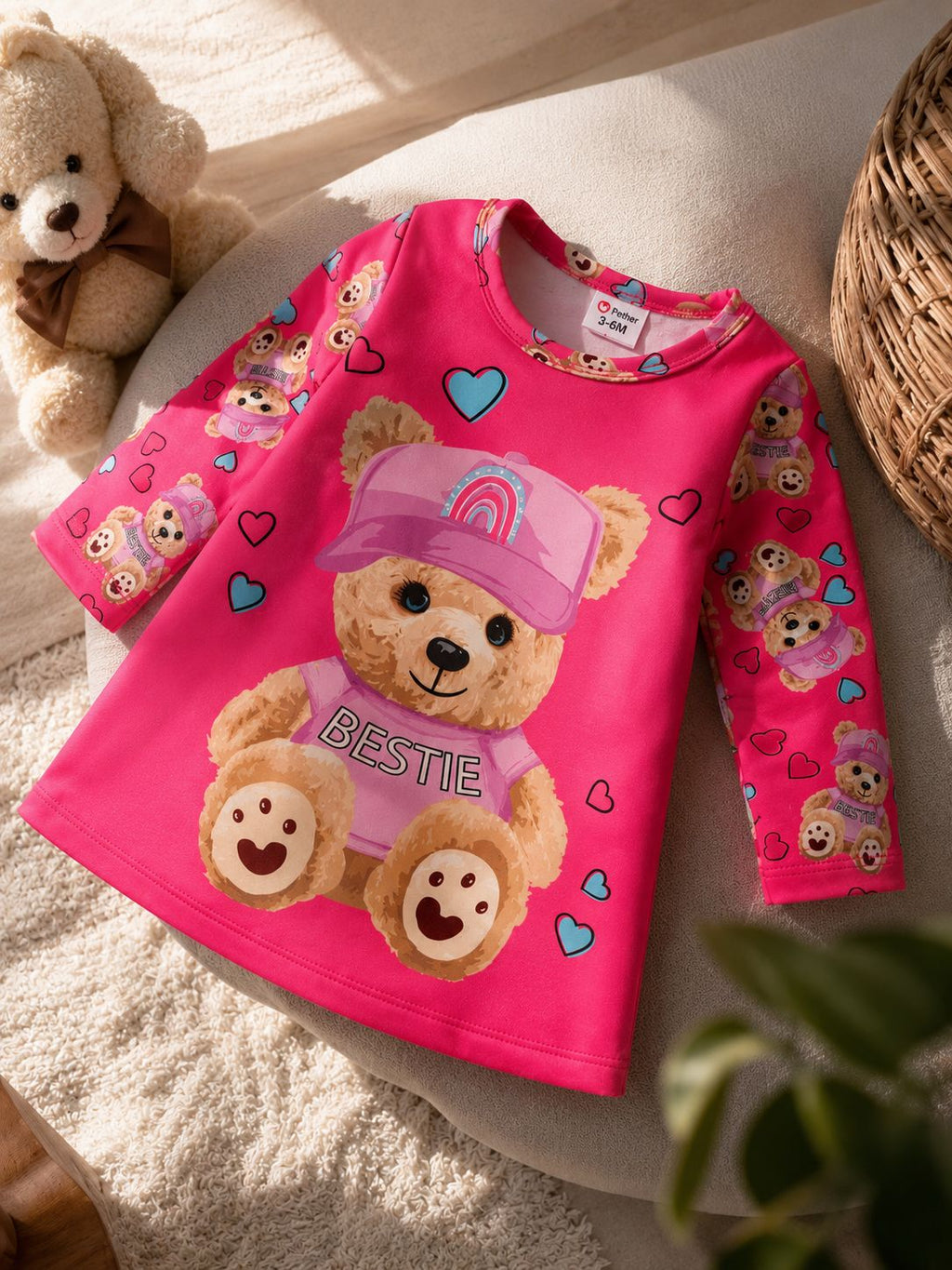 Vestido Bestie™ — Dulzura, Comodidad y Estilo Para Tu Princesa 💖