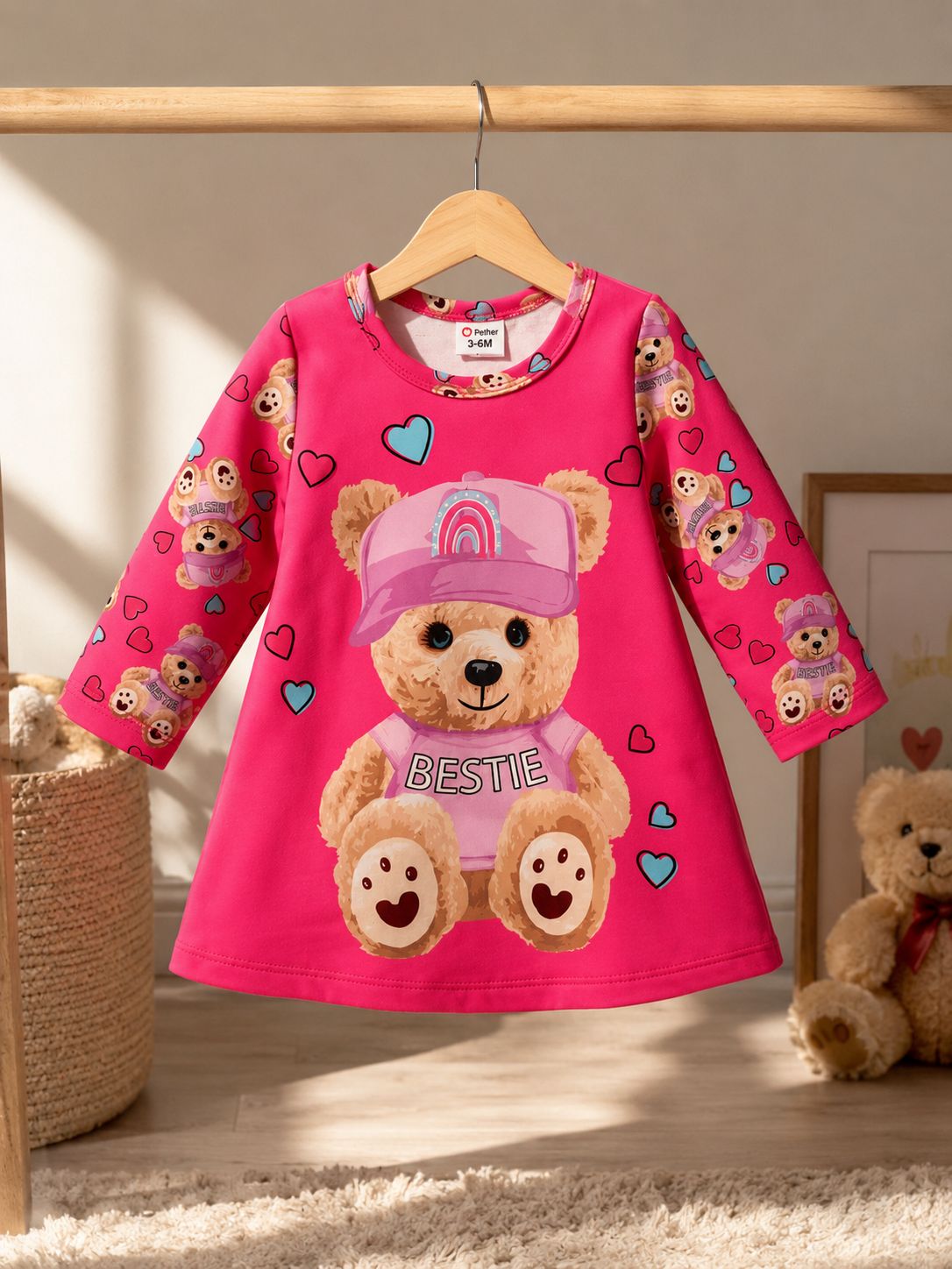 Vestido Bestie™ — Dulzura, Comodidad y Estilo Para Tu Princesa 💖